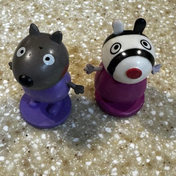 Vintage 2003 Peppa Pig Lot of 9 Mini Figures Hasbro - Picture 8 of 14